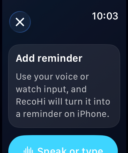 RecoHi watch screenshot 4